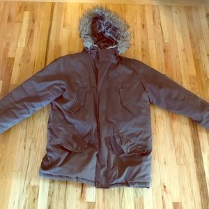 Eddie Bauer Men’s Goose Down Winter Jacket